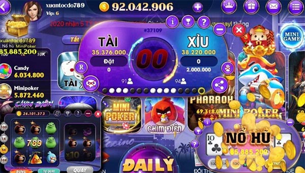 Soc vip trò chơi nổ hũ ăn tiền thật cực vip